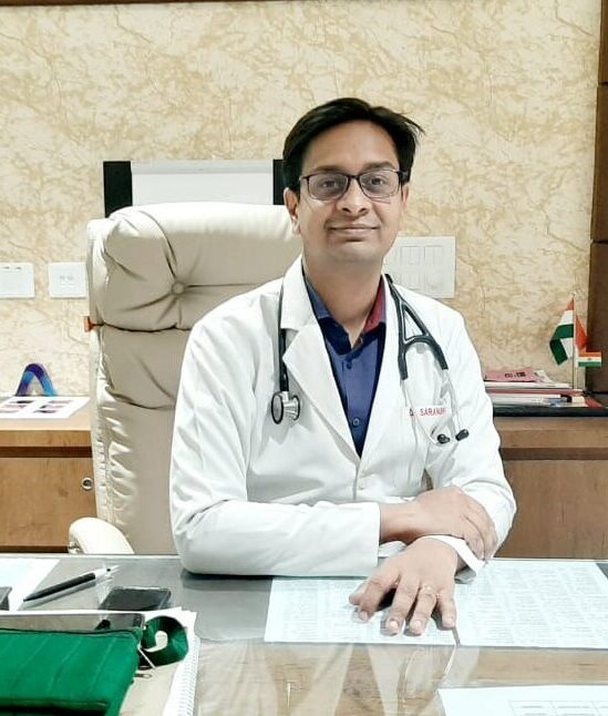 Dr. Saransh Jain Gastroenterologist at Jainamshree Multispeciality Hospital